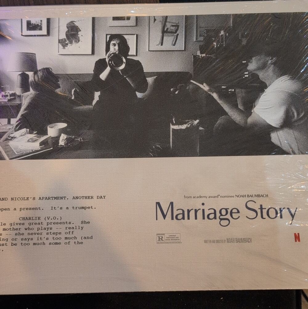 Marriage Story Adam Driver Original US Lobby Card Set - from the NYC Premiere
